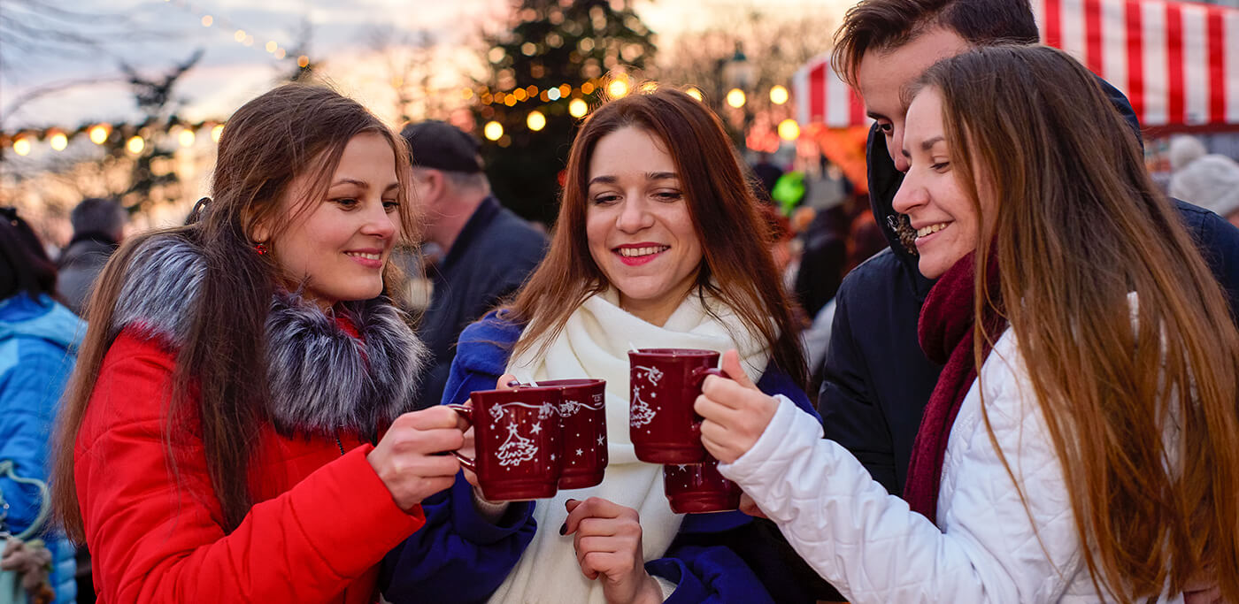Drinking Mulled Wine