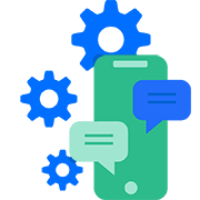 SMS automation icon